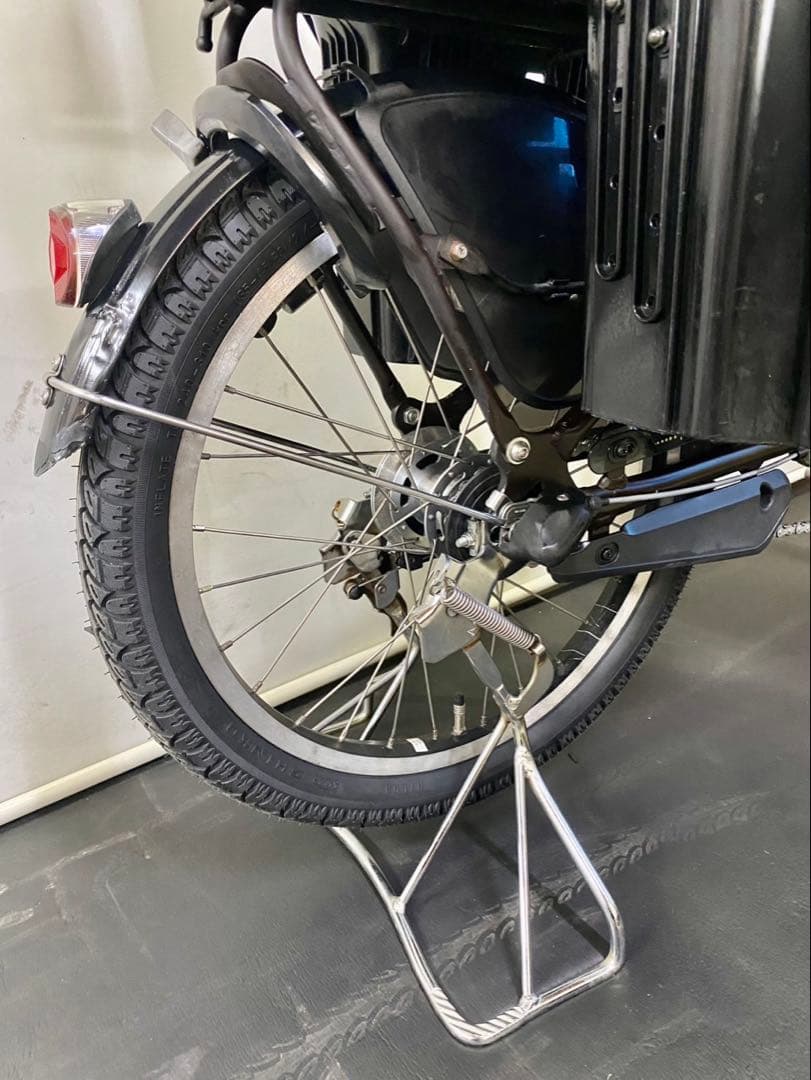 1年保証 ブリヂストン　20インチ　3人乗り 子供乗せ　茶色　電動アシスト自転車