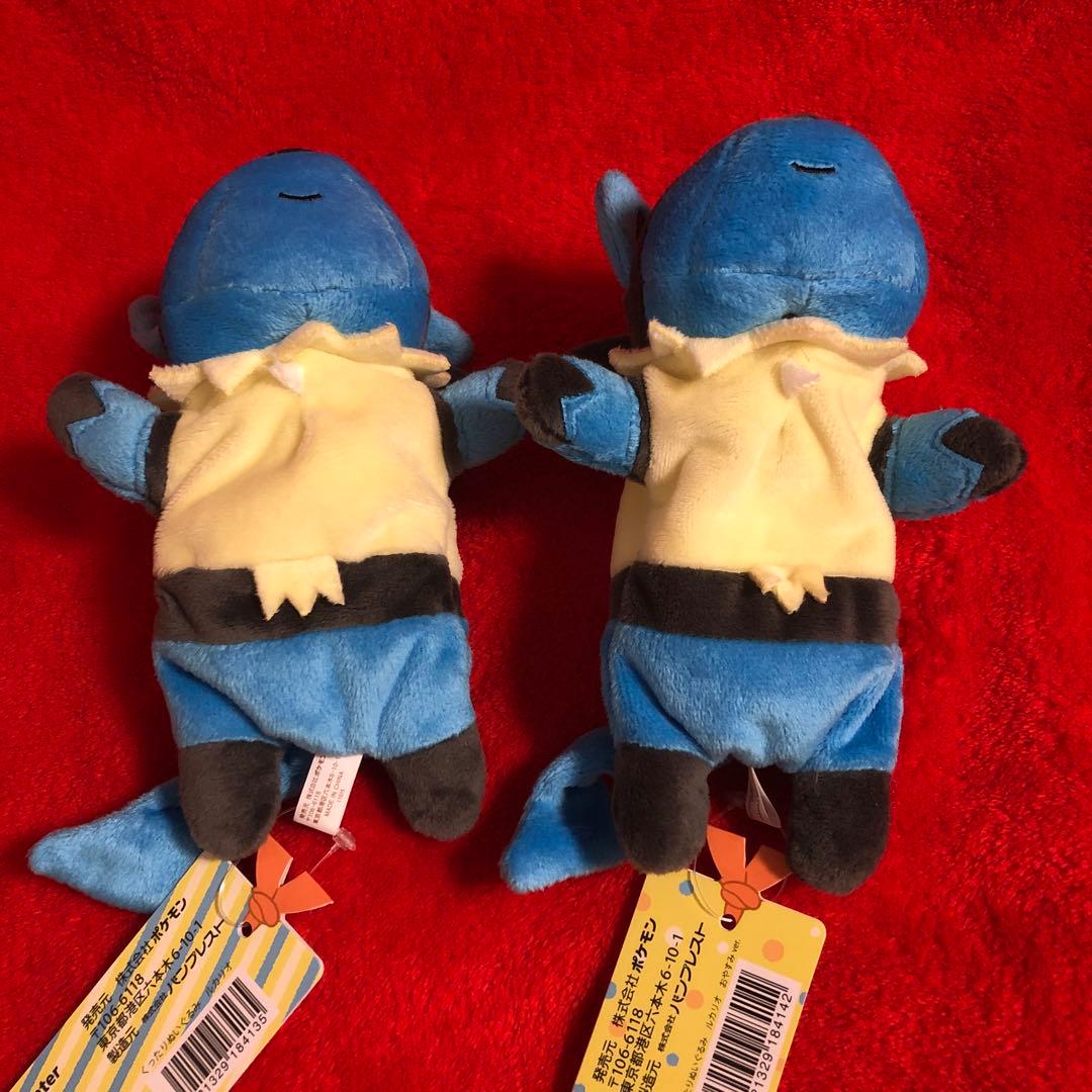 ポケモンセンター　くったりぬいぐるみ　ルカリオ　セット