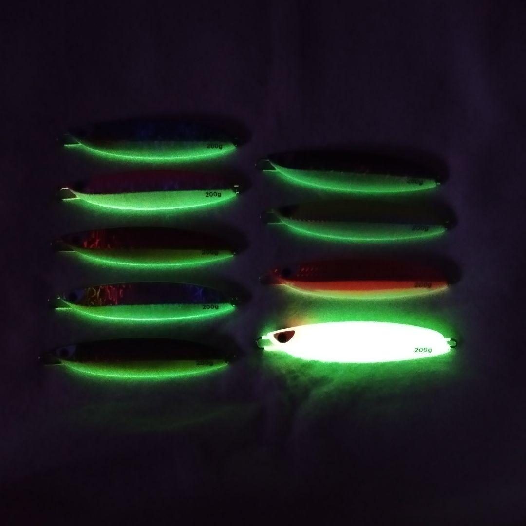 ８本 セット 180g 選べる メタルジグ TGベイト タイプ 高比重