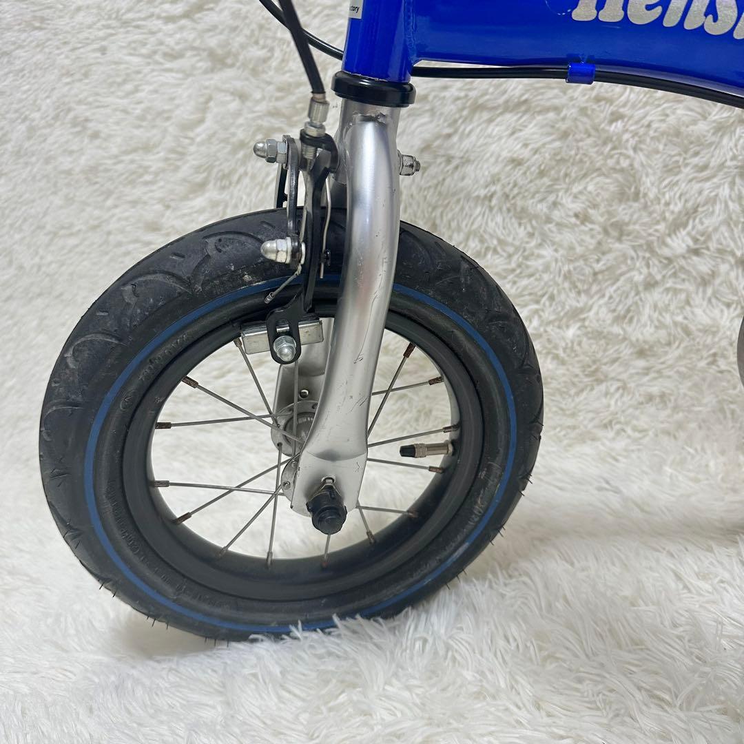 Henshin Bike へんしんバイク 12インチ 青 スタンド付