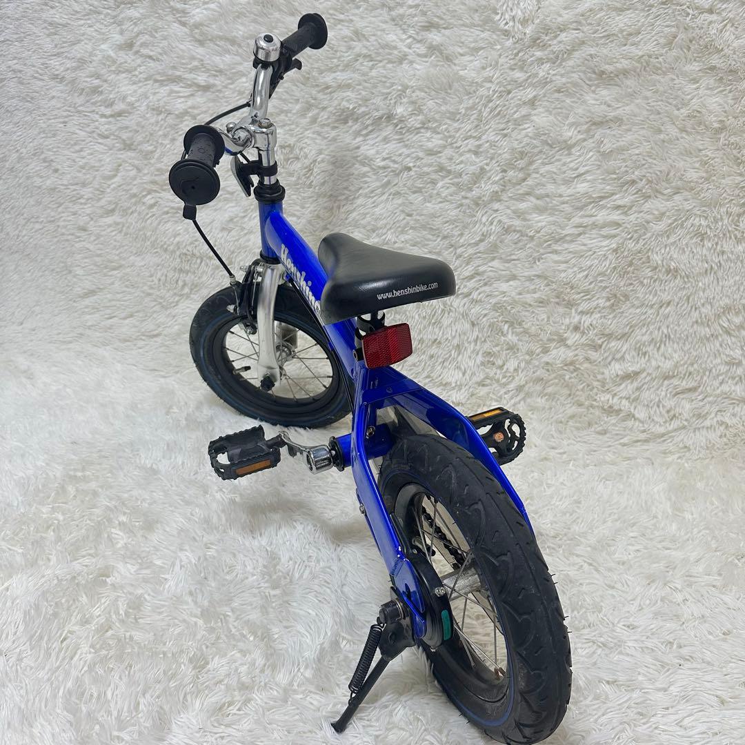 Henshin Bike へんしんバイク 12インチ 青 スタンド付