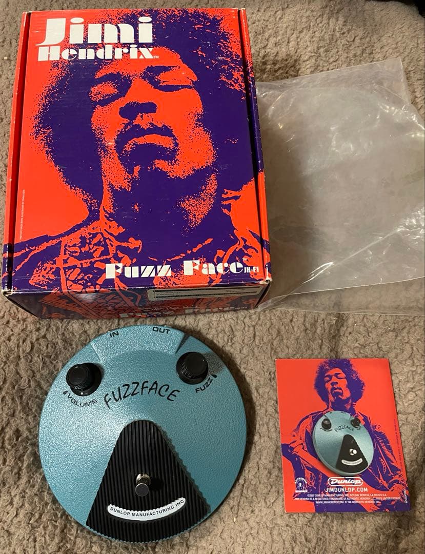 Jimi Hendrix Fuzz Face ファズフェイス JH-F1 箱付き