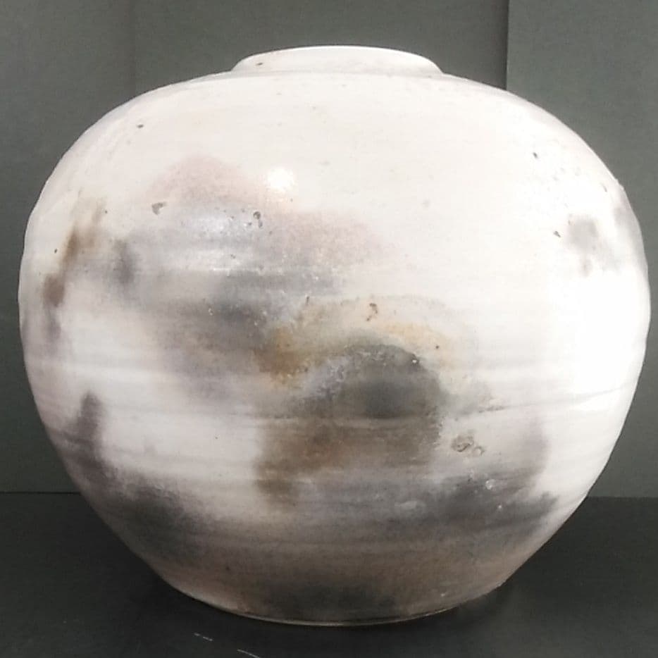 笠間焼 陶器 壺 置物