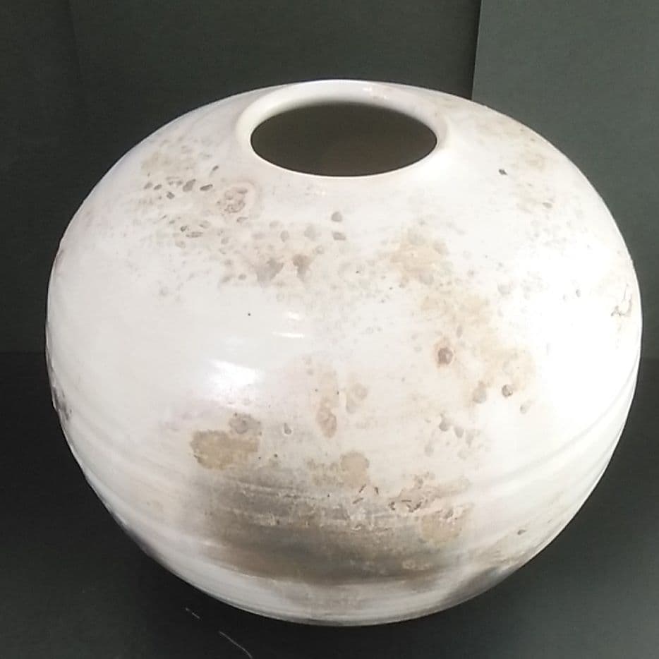 笠間焼 陶器 壺 置物