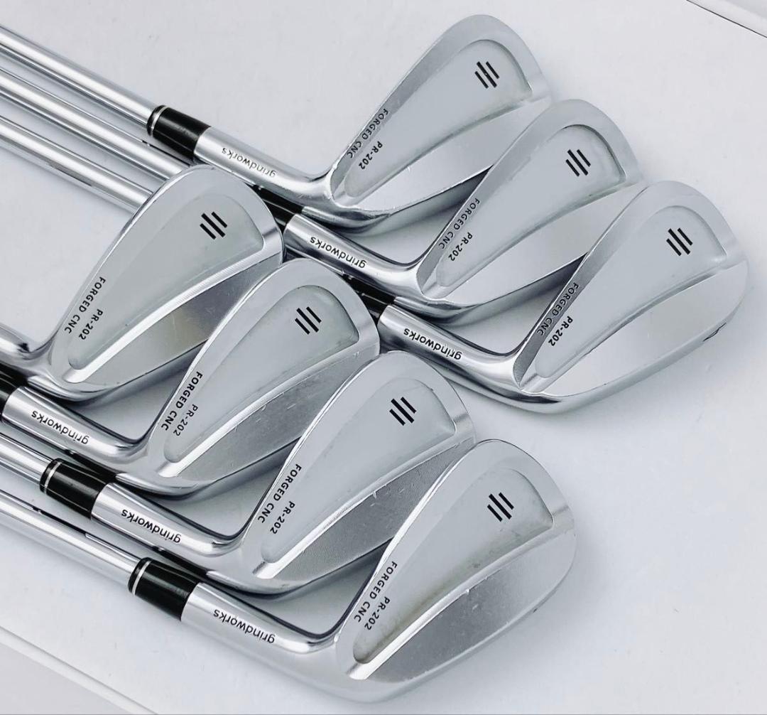 【希少な美品】グラインドワークス　PR202 アイアンセット ゴルフクラブ 7本