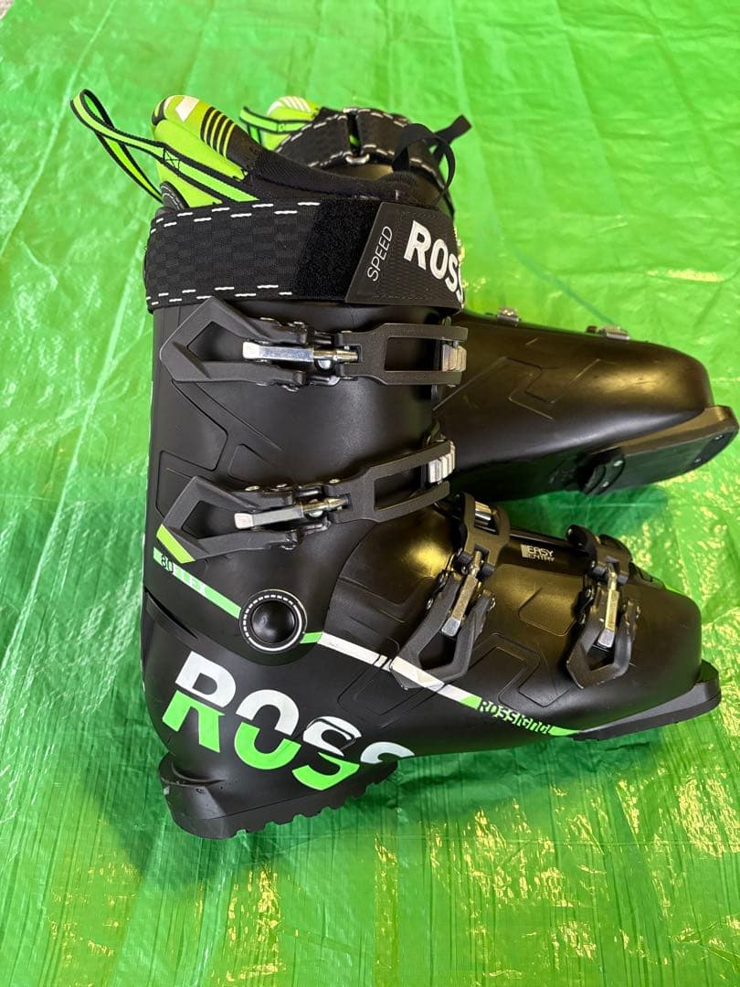 ROSSIGNOL スキー ブーツ ブラック/グリーン