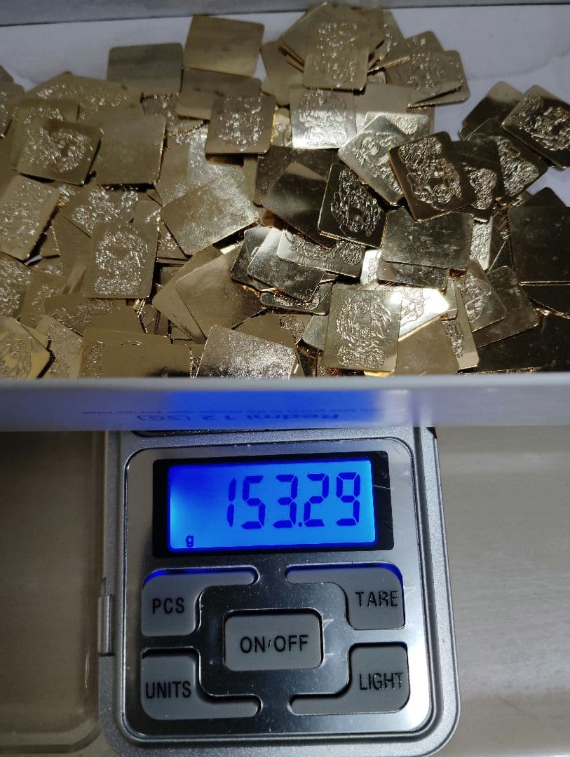 銀製品　プレート約1000枚 643.29g