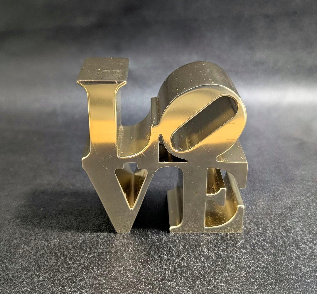 希少 ロバート・インディアナ『LOVE』Robert Indiana ゴールド