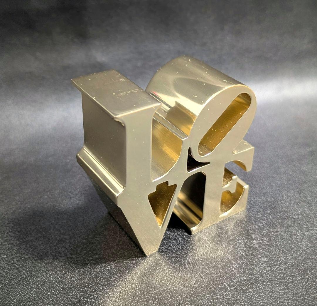 希少 ロバート・インディアナ『LOVE』Robert Indiana ゴールド