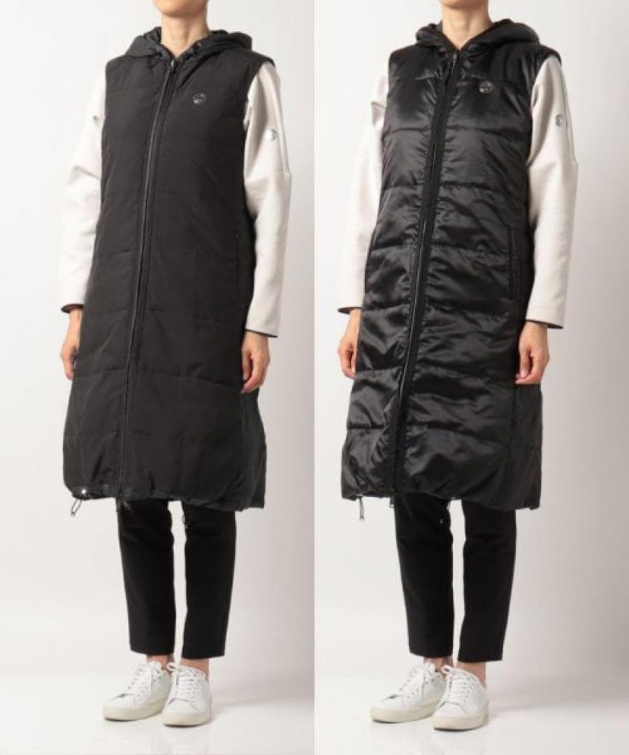 定価73700円【新品】レディース38ランバンスポールリバーシブルアウター