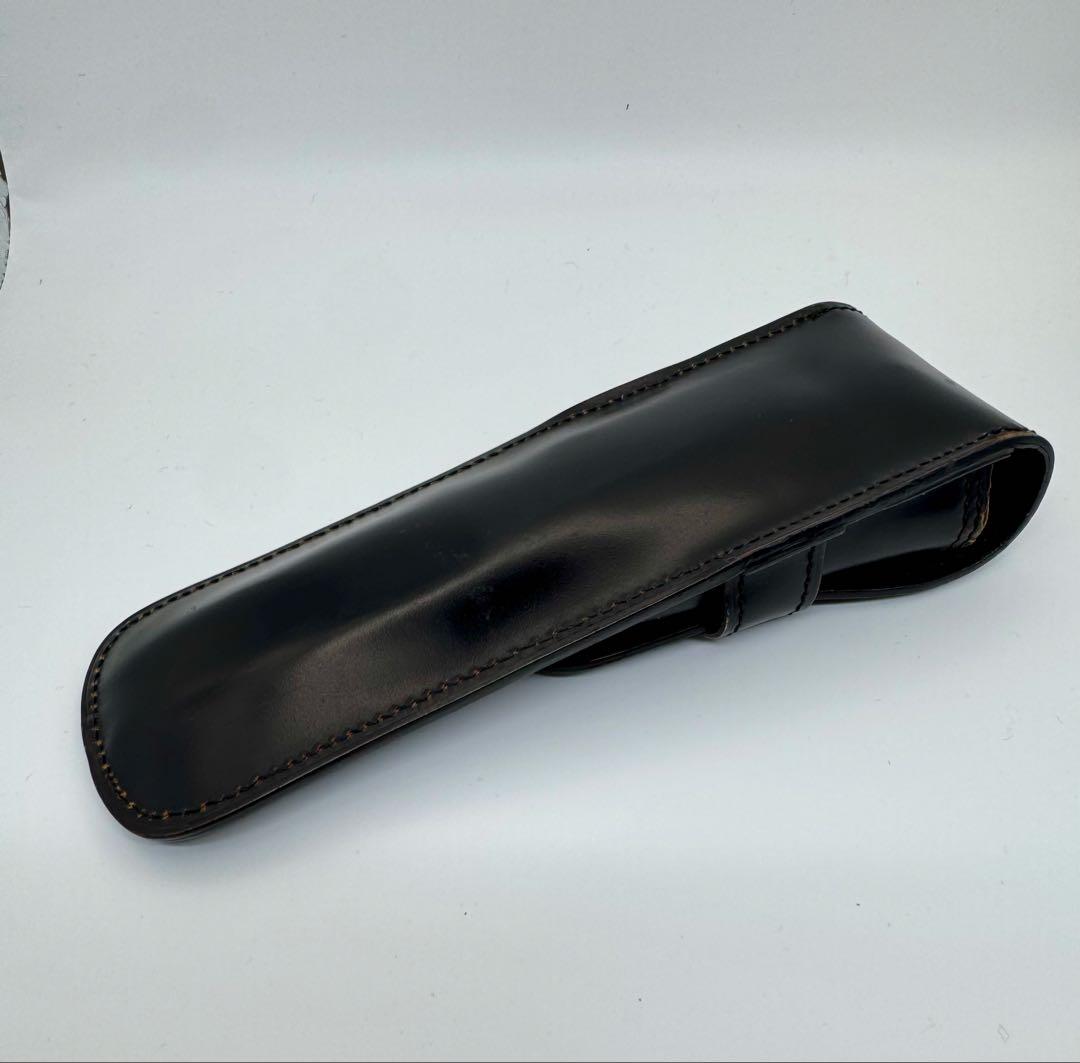 Brelio ブレイリオ　コードバン　レザーペンケース