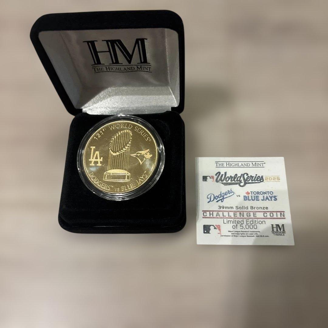2025年ワールドシリーズ 限定ブロンズ　記念