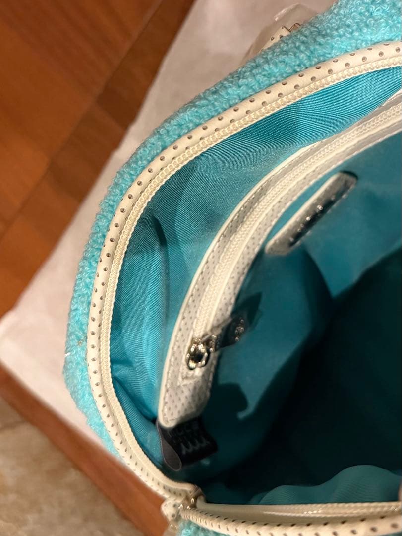 【新品・未使用品】大人気‼︎muta MARIN パイル生地ラウンドバッグ