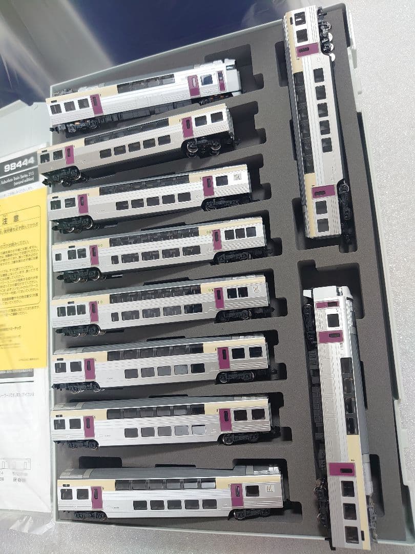 各階LED室内灯入 10両フル 215系 前幕 転写シート仕上品 TOMIX