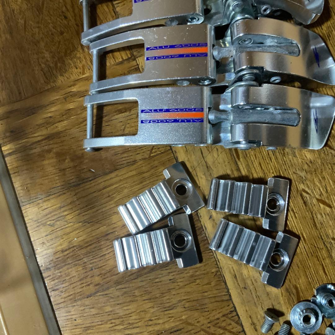 Lange スキー用金属バックルセット