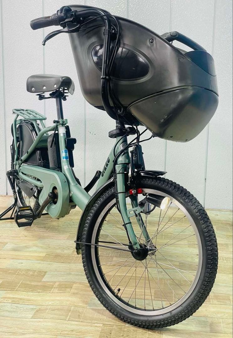 3235ブリヂストン12アンペア 20インチ子供乗せ電動アシスト自転車