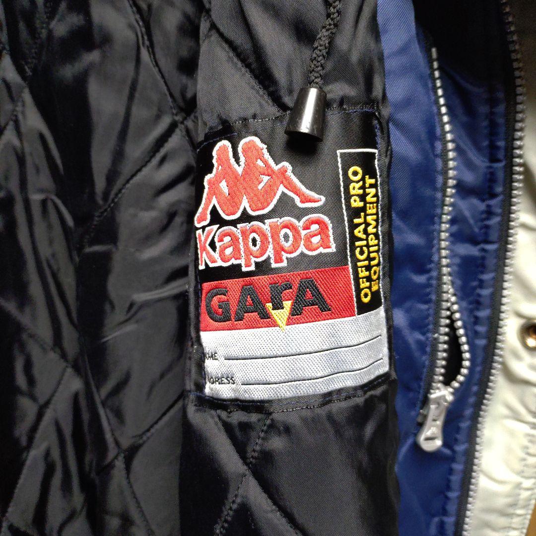 ASローマ ベンチコート 中綿 Kappa ロゴ刺繍★程度良好