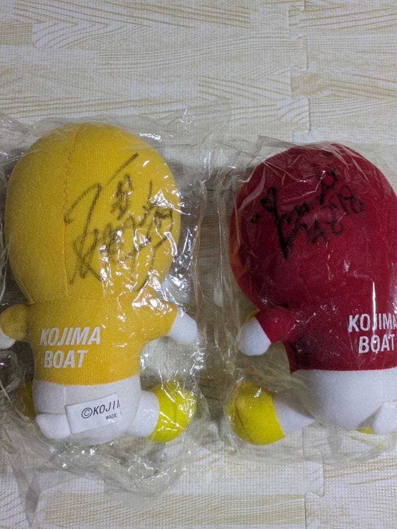 【希少】ボートレース 直筆サイン入りガァーコ6体