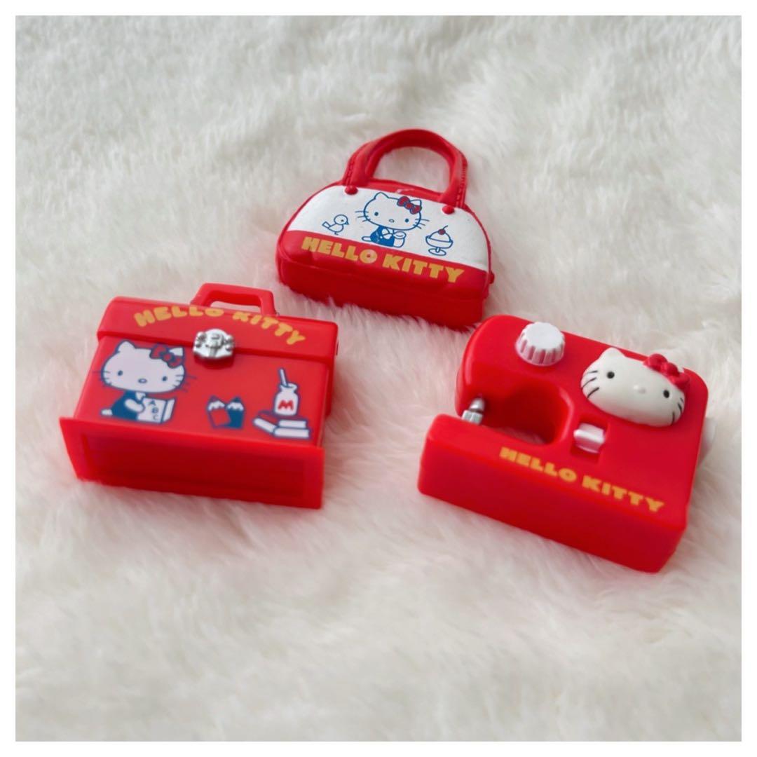 平成レトロ 激レア ハローキティ ミニチュア マグネット 3個セット