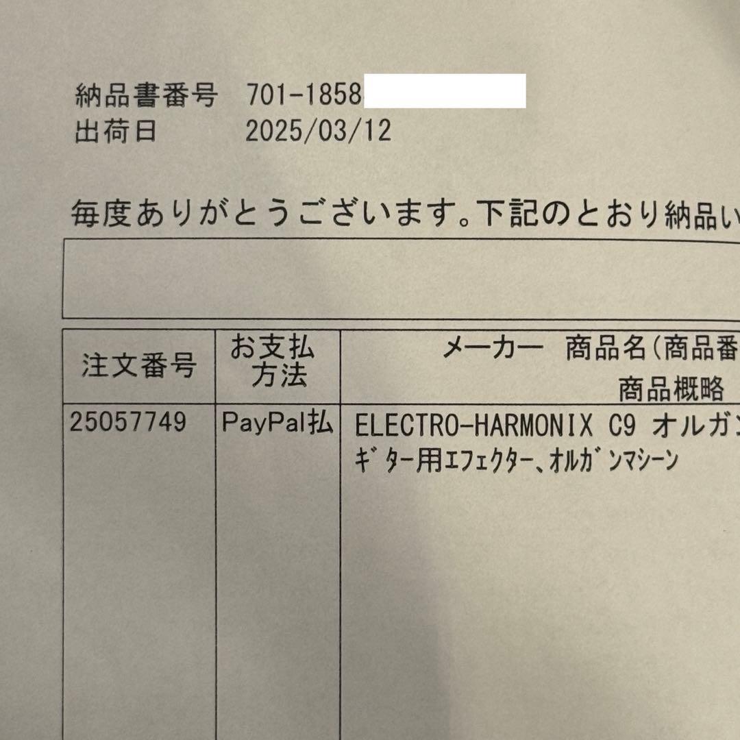 ELECTRO-HARMONIX C9 Organ Machine 美品