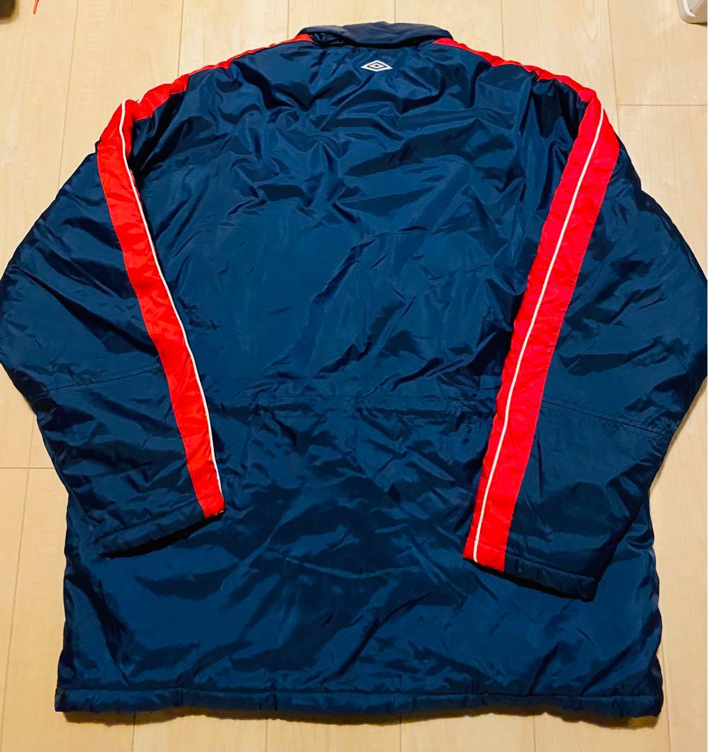 umbro アンブロ サッカーイングランド代表 中綿ナイロンジャケット