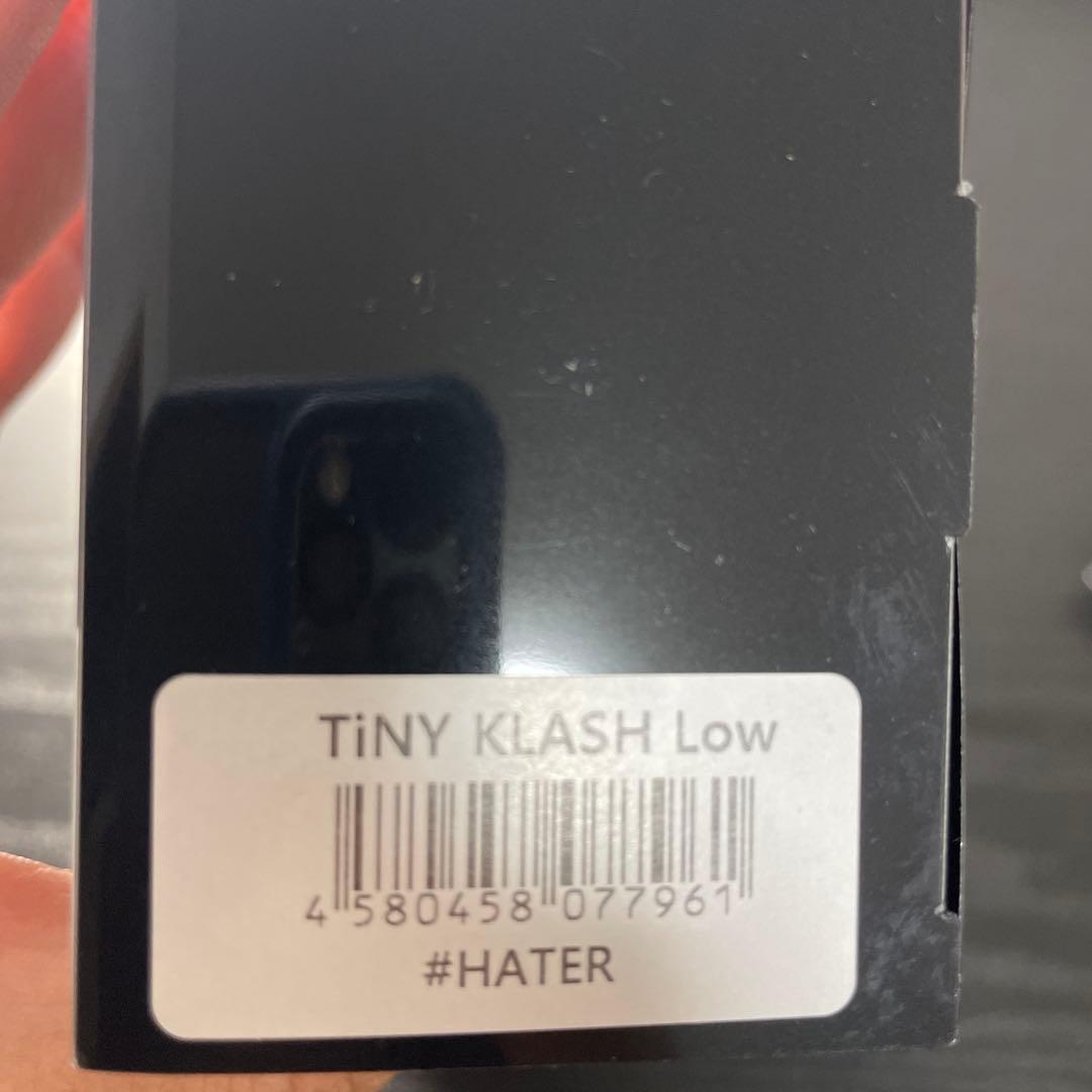 DRT タイニークラッシュ low ヘイター　hater ビーファーム　オリカラ