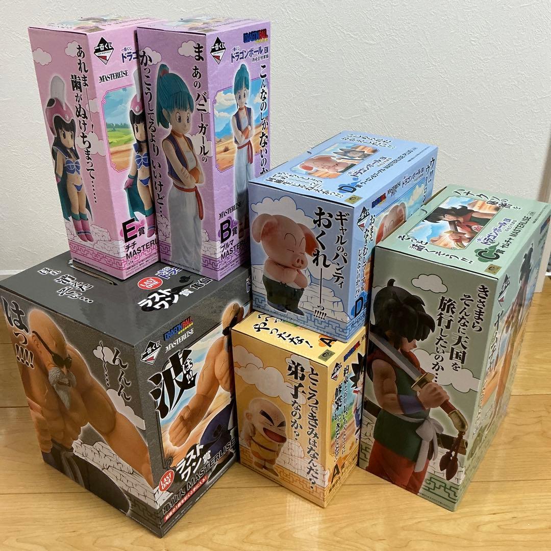 一番くじ ドラゴンボール EX 孫悟空修業編 フィギュアコンプリートセット