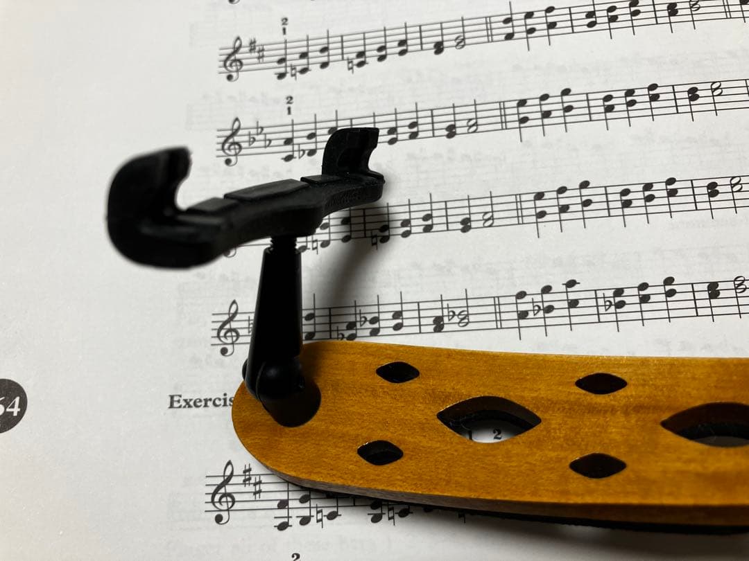 高級　バイオリン　肩当て　コルフカーレスト　美品