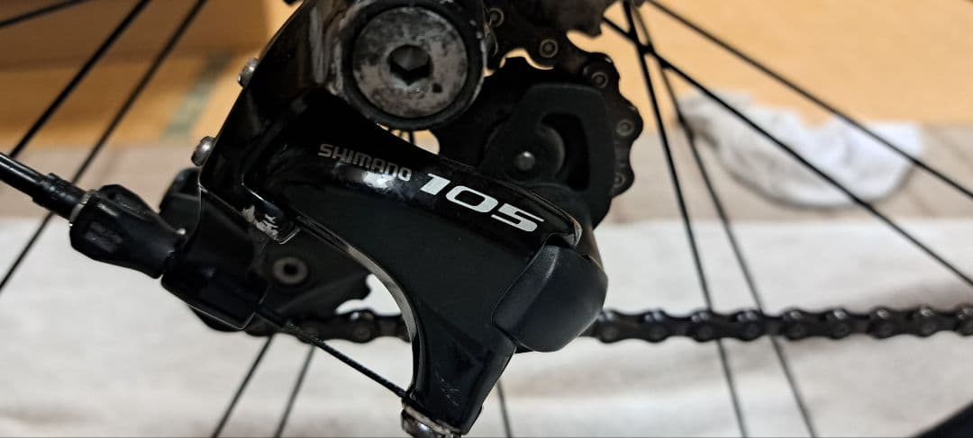 caf ロードバイク ホワイト ブラック