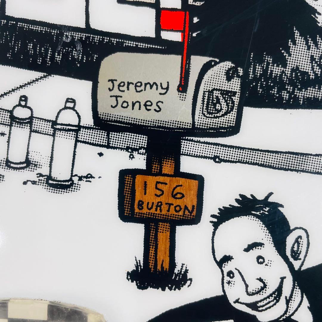 【希少品】Burton バートン　ジェレミー・ジョーンズ　スノーボード【156】