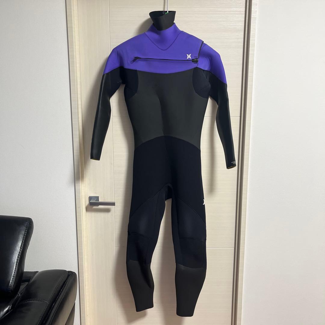 HURLEY ADVANTAGE MAX 5/3 MM ウェットスーツ 紫/黒