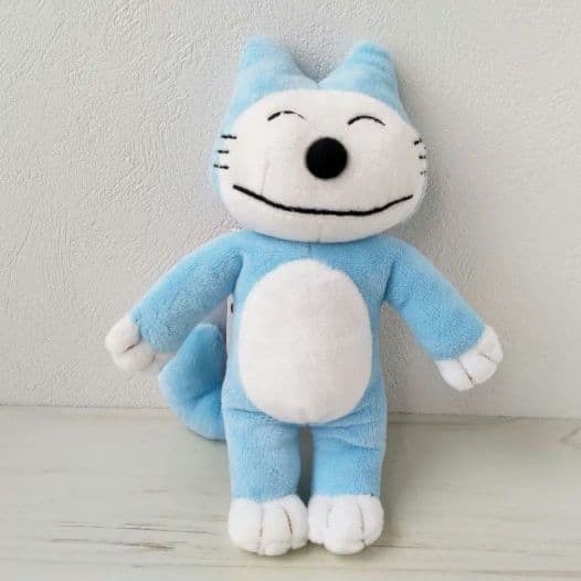 新品　11ぴきのねこ　ぬいぐるみ　22cm　ブルー　ネコ　猫