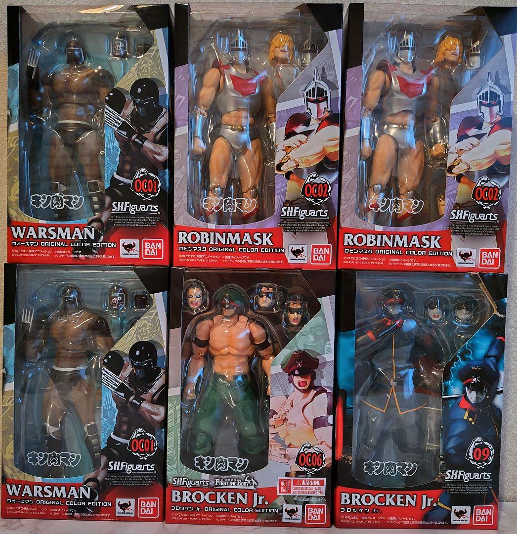 BANDAI S.H.Figuarts キン肉マンシリーズ 18点(13種)
