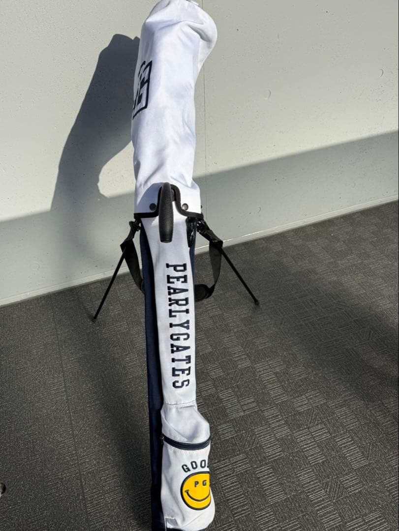 party gates パーリーゲーツゴルフ　サブバッグ　キャディーバッグ　白