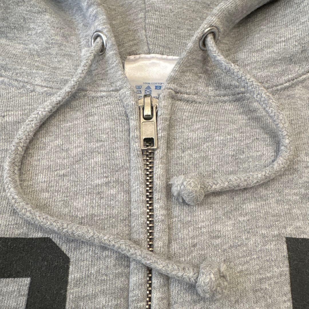 AIR JAM エアジャム フルジップパーカー グレー Sサイズ