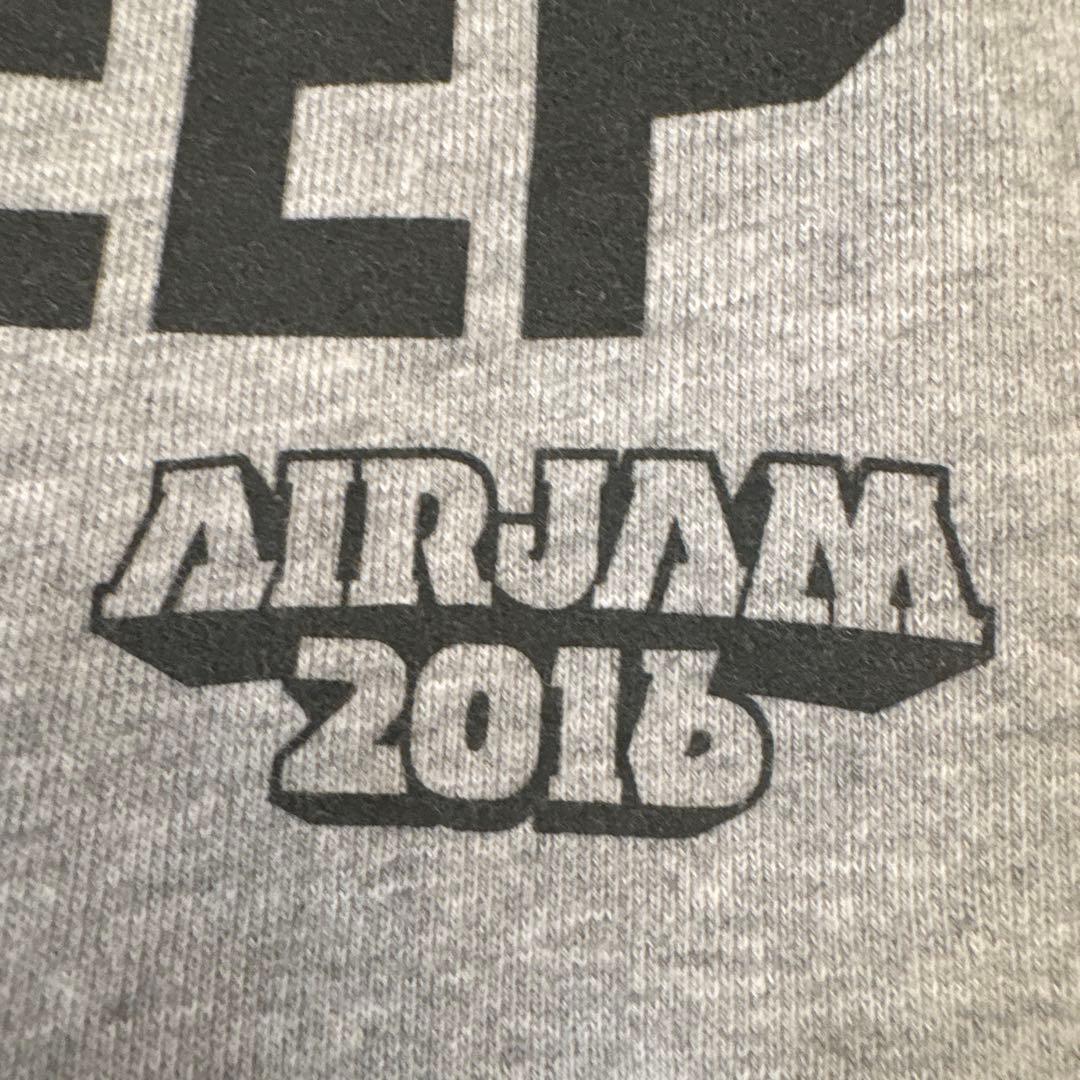 AIR JAM エアジャム フルジップパーカー グレー Sサイズ