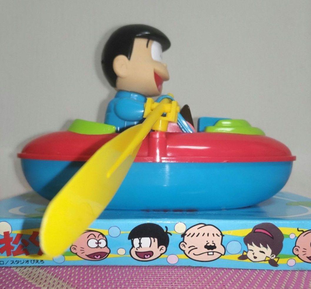 ゼンマイの動作確認のみ　未使用品　おそ松くん　ゼンマイ式　おふろボート