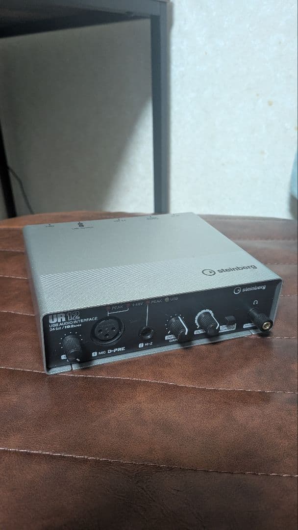 おじさん様 steinberg UR12 オーディオテクニカ AT2020など