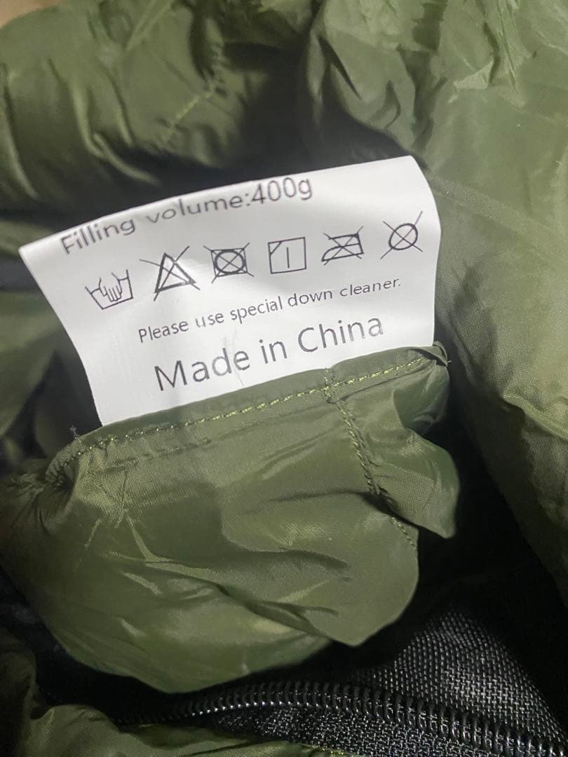 ❣️1点限り❣️ キャンプグリーブ ダウンシュラフ 秋冬春用 寝袋 ダウン マミー型