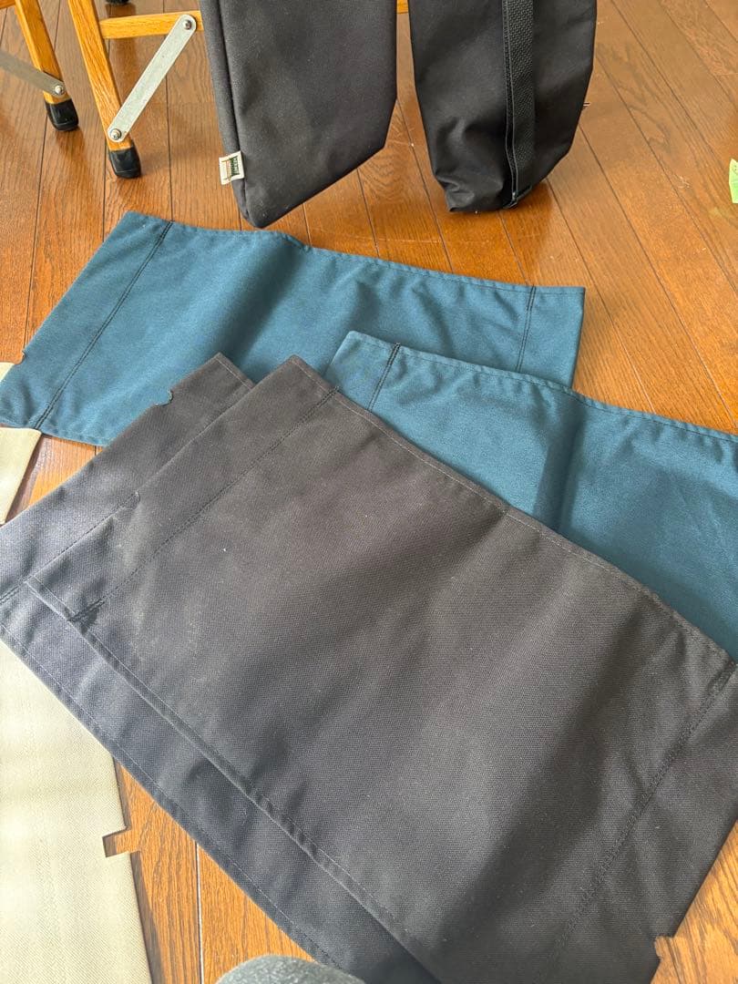 刻印有り カーミットチェア ワイド 2脚セット 純正シート付 コンダクターズ