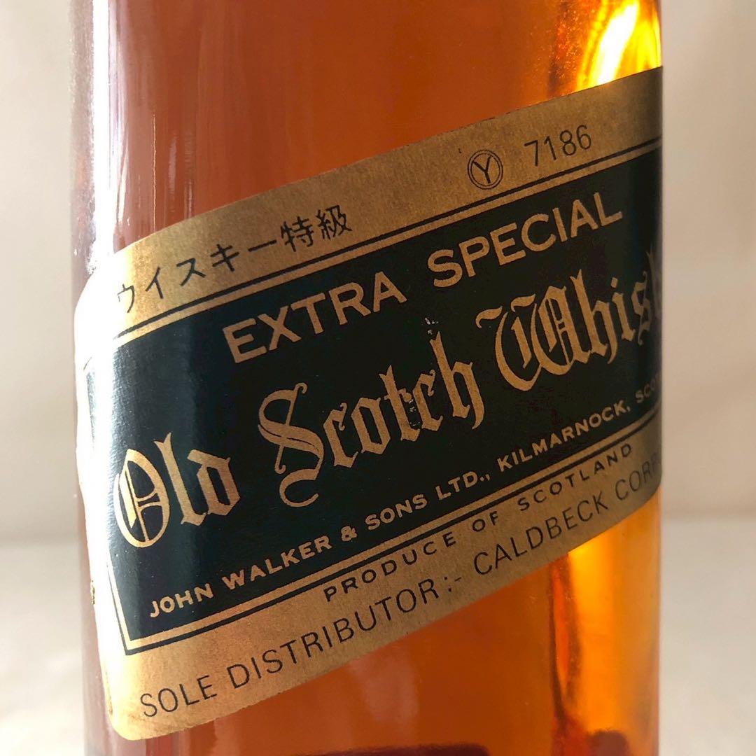 ジョニーウォーカー/ウイスキー ブラックラベル 特級 黒紋章 未開封