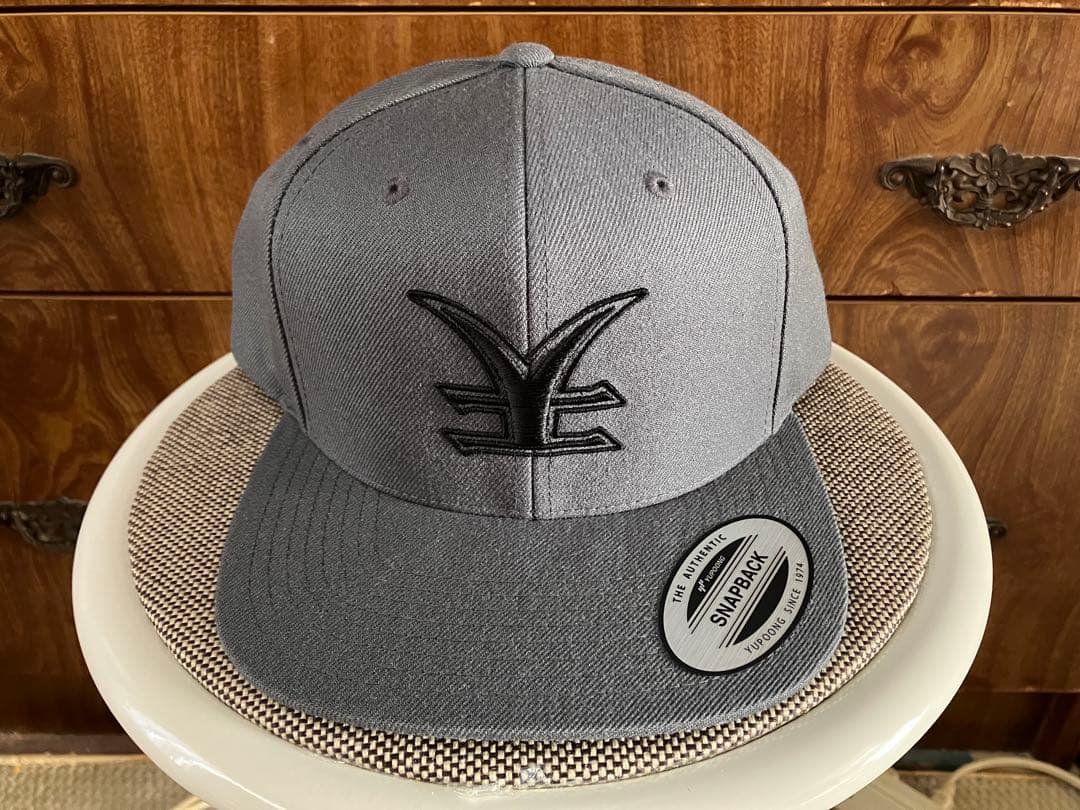 JESSE TENSAIBAKA RECORDS 逆天 キャップ グレー JSF