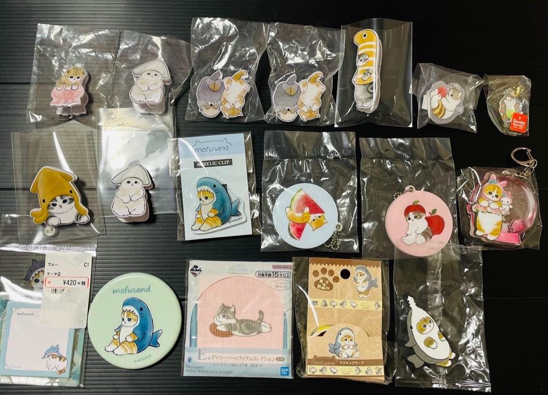 モフサンド卒業★殆ど新品★グッズ112点セット★フィギュア多め★大セール！