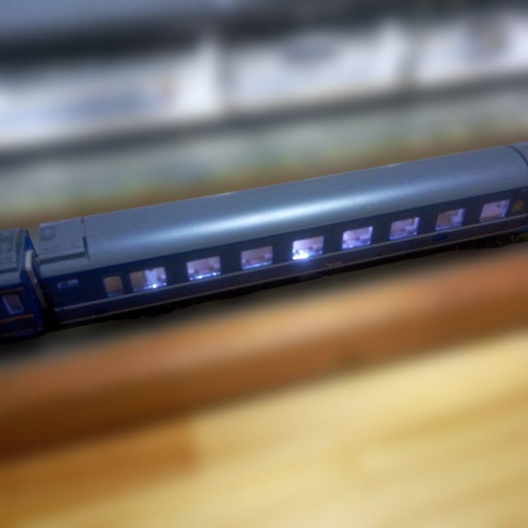 JR14-500系客車(はまなす)基本セット&DD51機関車&客室灯付