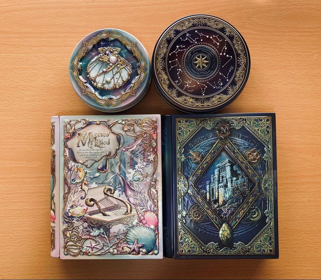 メリーチョコレート　ナハトラビュリント2026 4缶セット