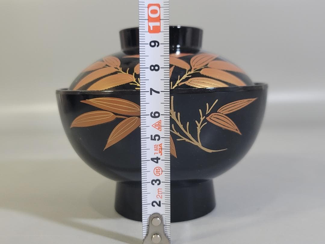 会津塗 吸物碗 五客 共箱 未使用 DT338