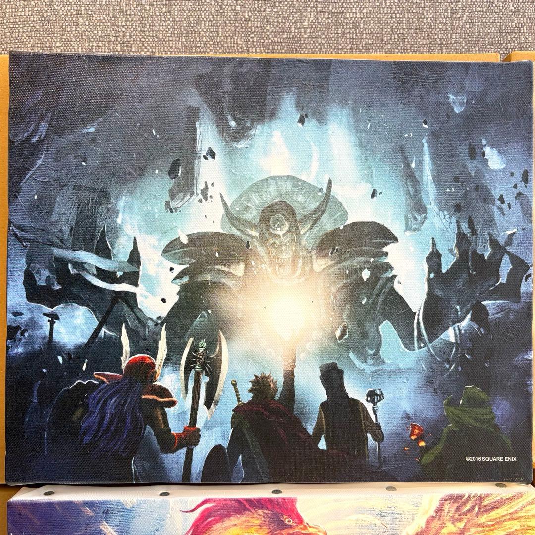 ドラゴンクエスト 1&2 キャンバスアート　箱付き6種コンプ　ドラクエ3