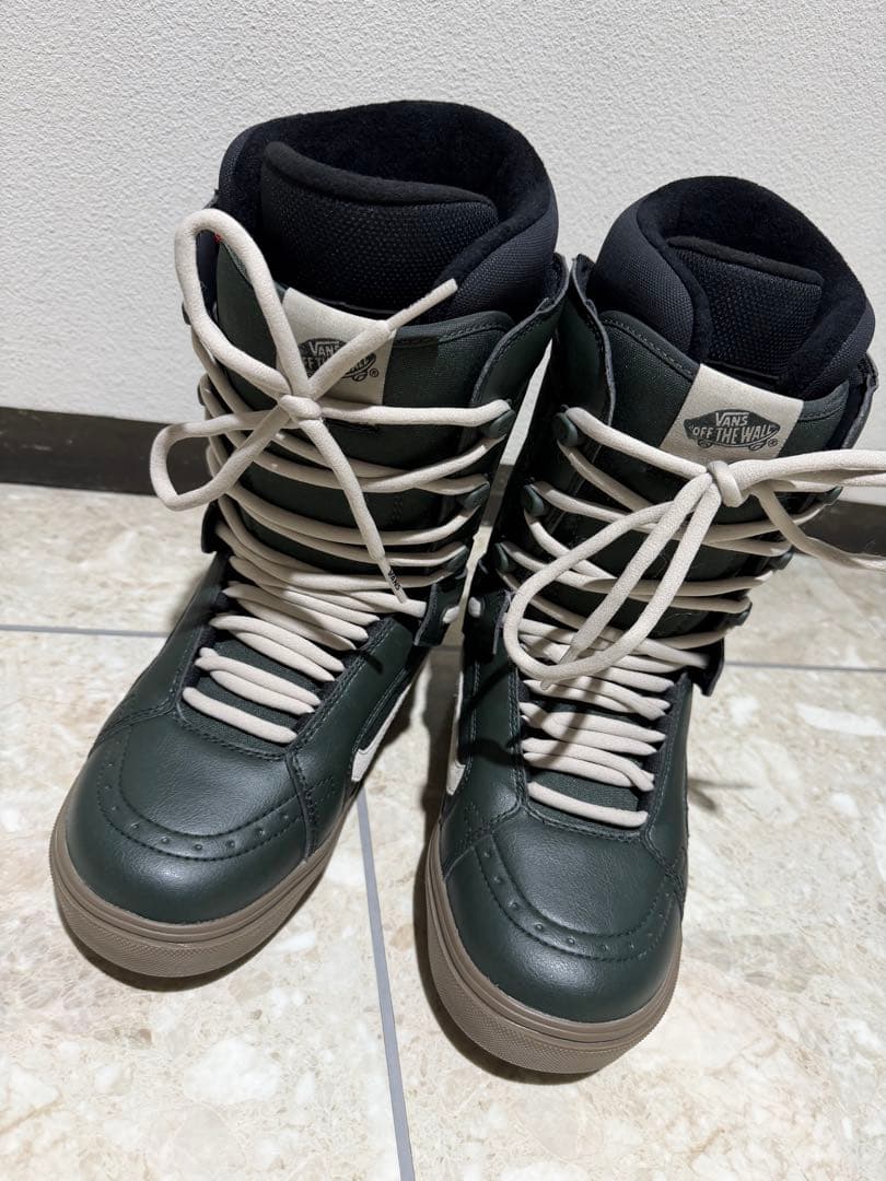 【未使用】VANS スノーボードブーツ ダークグリーン 27cm
