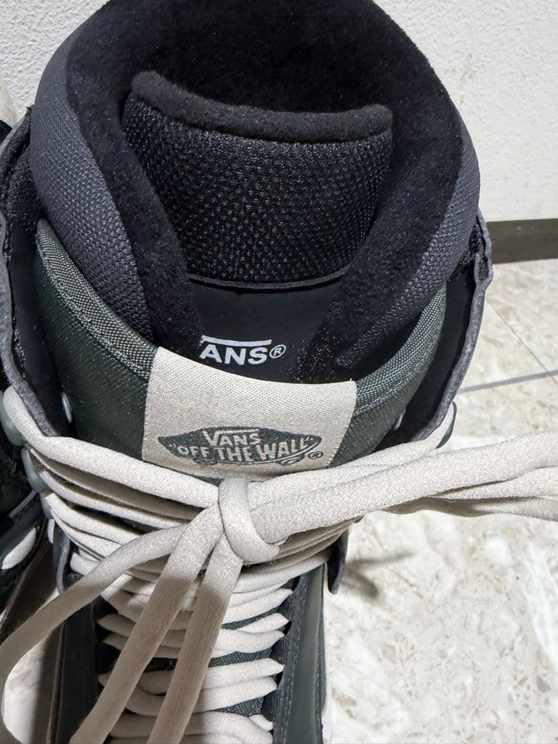 【未使用】VANS スノーボードブーツ ダークグリーン 27cm