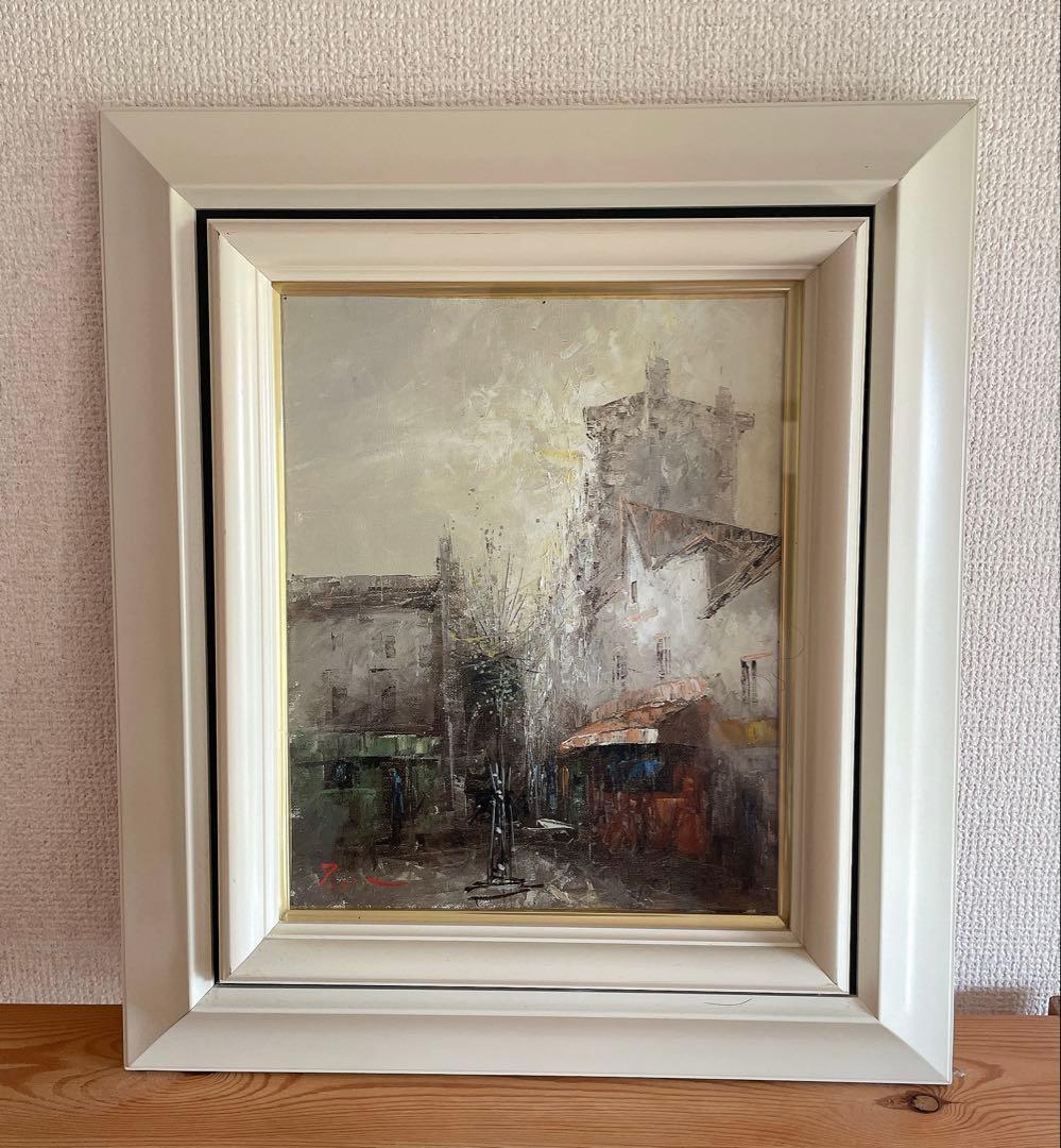 田巻洋一　1989年制作　絵画　油絵　【風景画】　肉筆